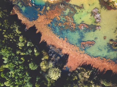 Water aerial photographs
